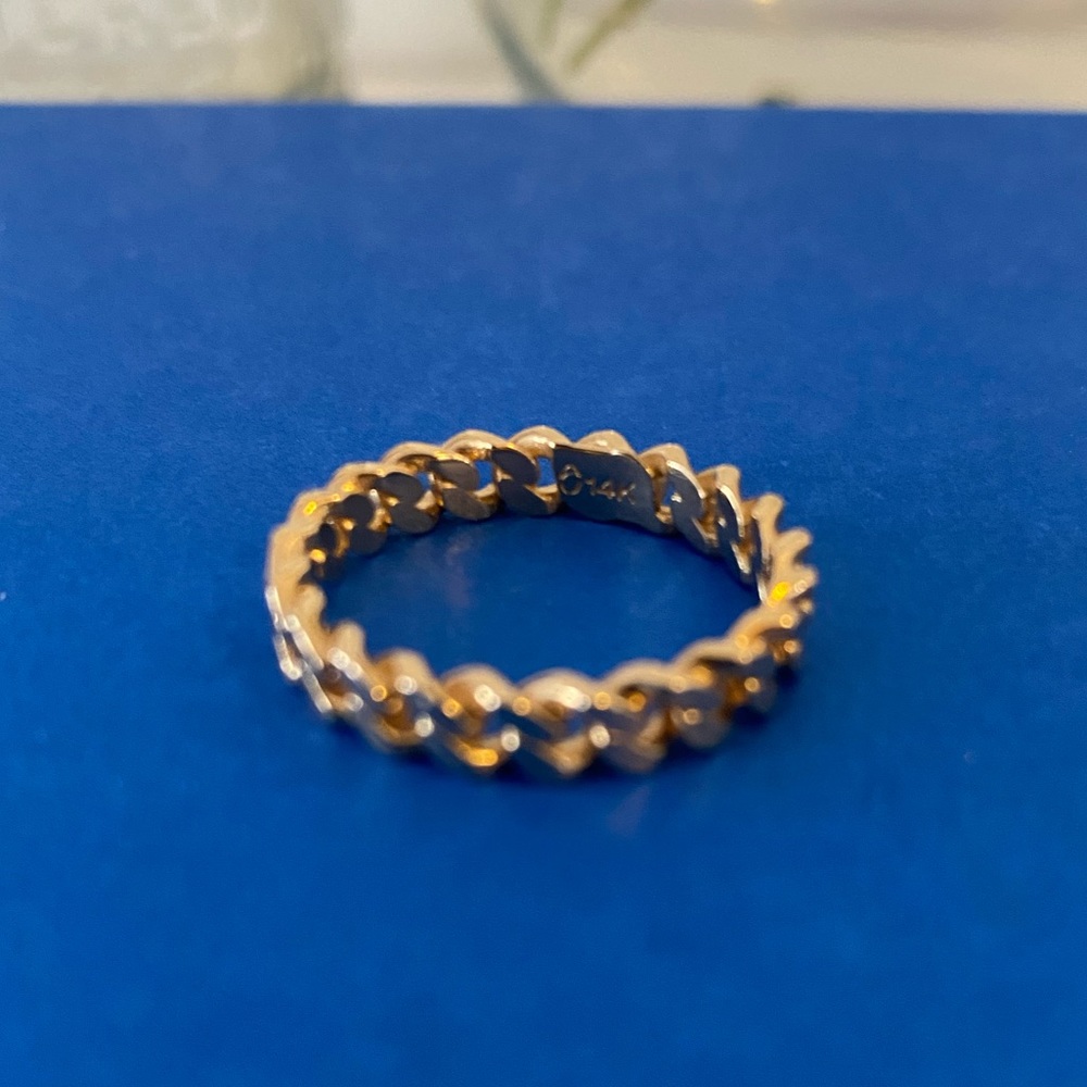 Aurate 14k Solid Yellow Gold Love Me Knot Ring (size 7) 3g - Picture 4 of 7